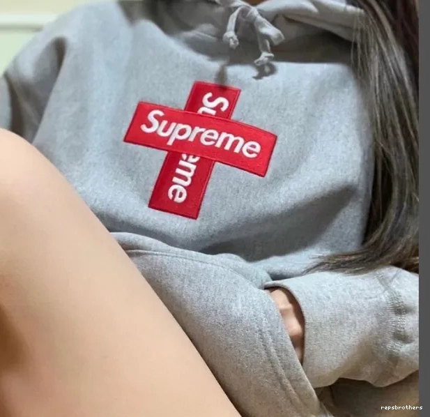 S Cross Hoodie Hooded M Logo 20FW Cross Hoodie Bogo with XL Velvet Grey Box Black L 0718